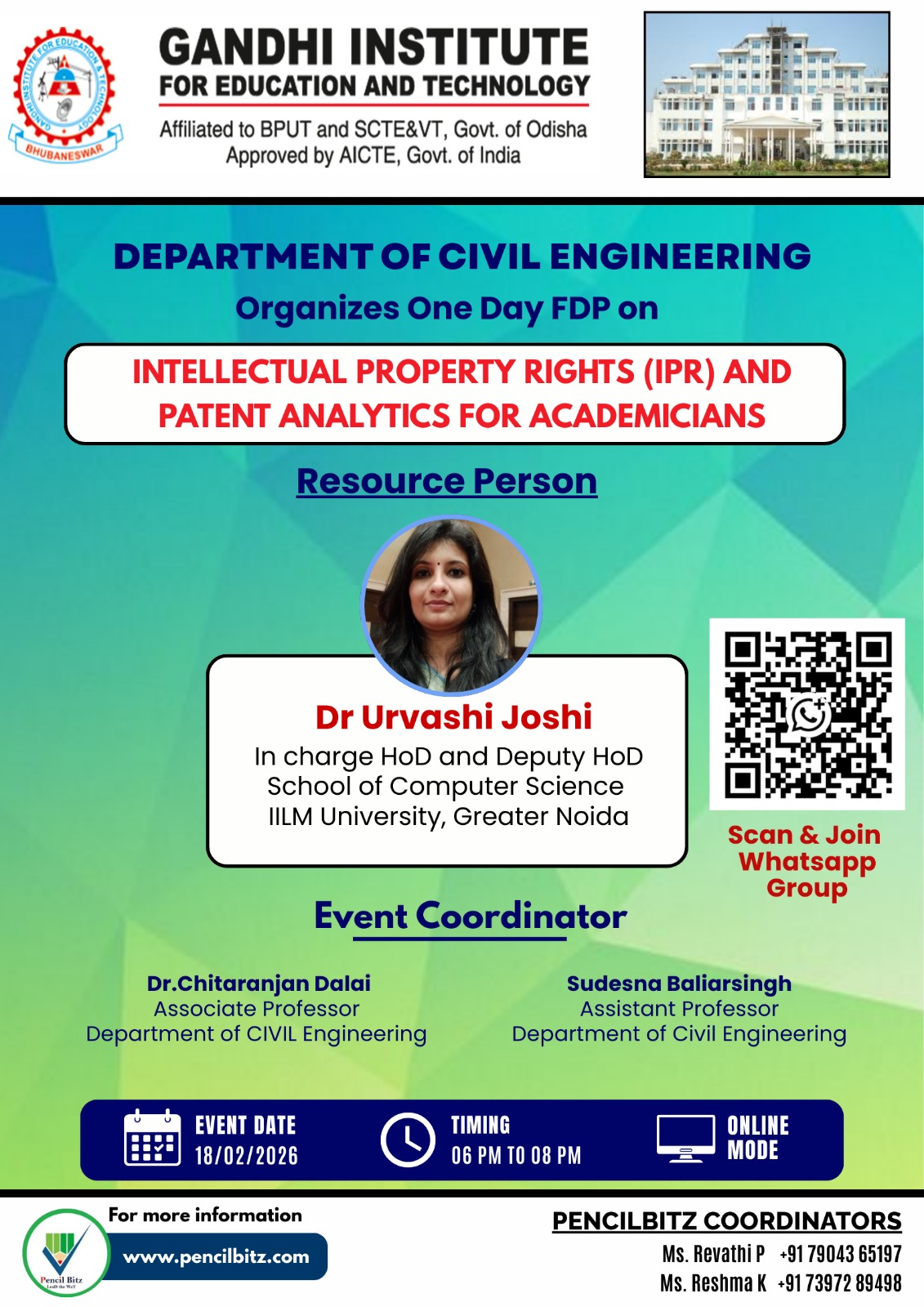  Gandhi Institute for Education and Technology 